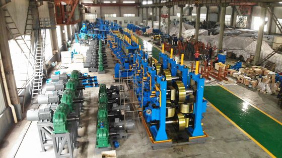 0.8·6.0mm Gorąco zanurzone galwanizowane rury stalowe Młyn i urządzenia do formowania rolki do produkcji rur GI, rur ogrodzeniowych, rur cieplarnianych i rur strukturalnych