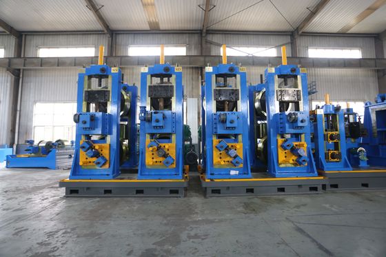Galvanized Steel Tube Mill Machine ZY16 Φ8-18mm HF Welded Pipe Production