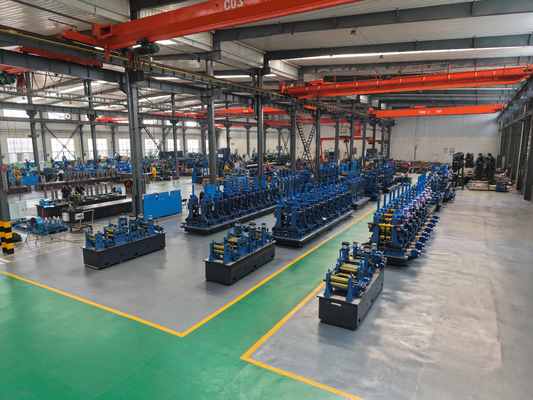 Maszyna do formowania rury z niskiego stopnia 20×20mm150×150mm do produkcji rury kwadratowej do 100 m/min
